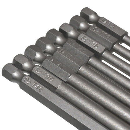 ya 26 Professio l 8 Size Screwdriver Set Hardened Steel for Pise Work T8 -T40 8PCS