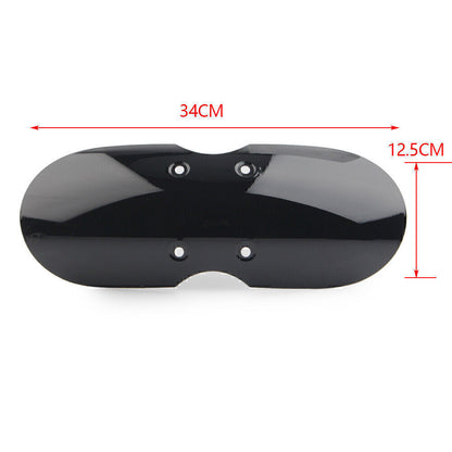 ya 5 8.7 Short Front Fender Mudguard Cover Protect Black Fit 01-16 Sc for Ram bler/Thruxton 900