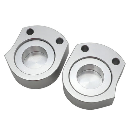 ya 5 8.7 for Kawasaki ZX14R/ZZR1400 2006-2018 Silver CNC Handlebar Riser Spacer Kit