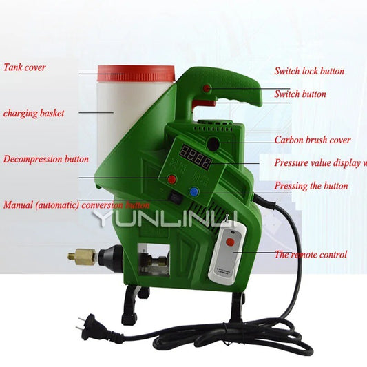 ya 26 High Pressure Grouting Machine Waterproof Grouting Pump Mending Leakage 220V