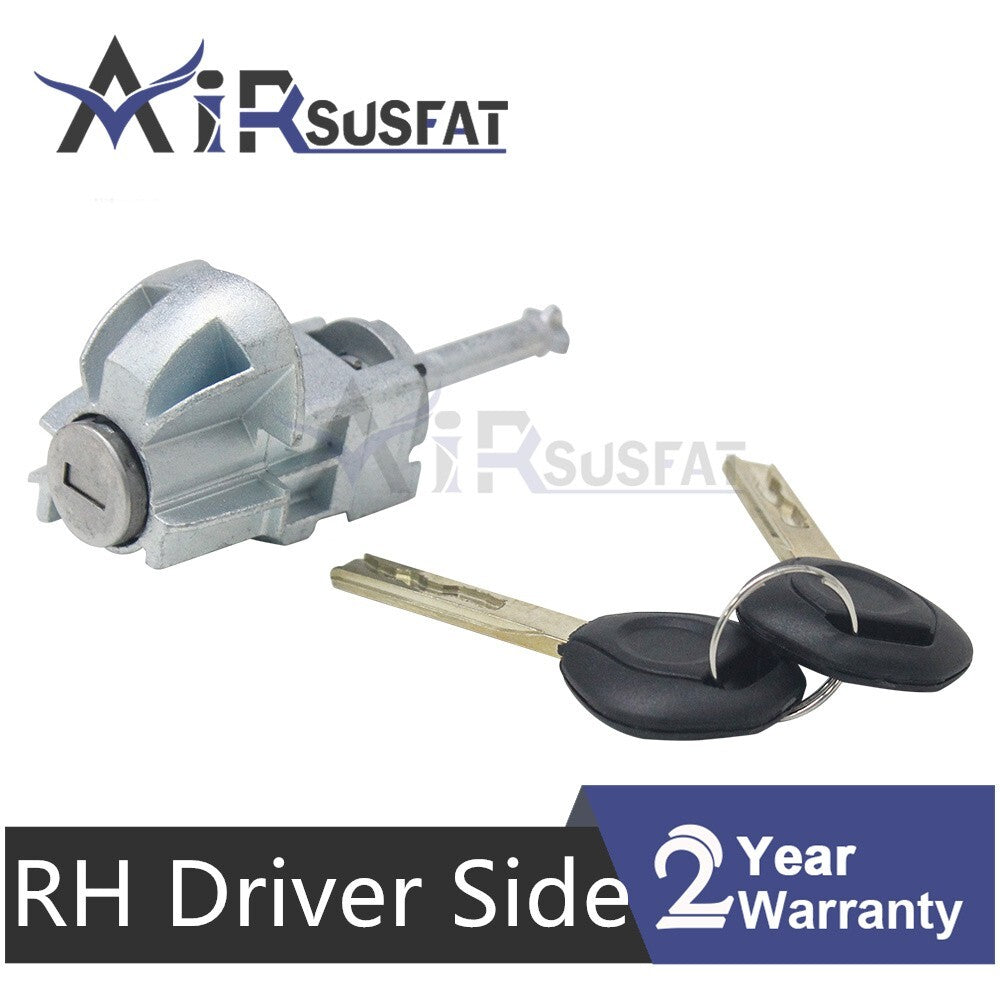 ya 1 8.5.2 RH Driver Side Door Lock Cylinder Barrel 2 Keys for E46 3 1998-2007