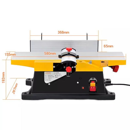 ya 25 Multifunctio l Woodworking Planer Table-type Woodworking Planer Small Planer