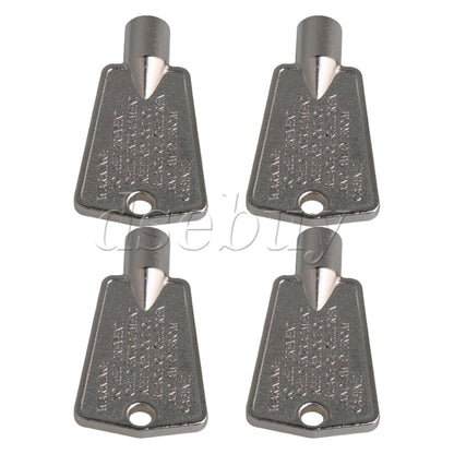 ya 26 4Pieces Reigerator Door Lock Key Replacement for Jenn-Air AP2940188 Silver