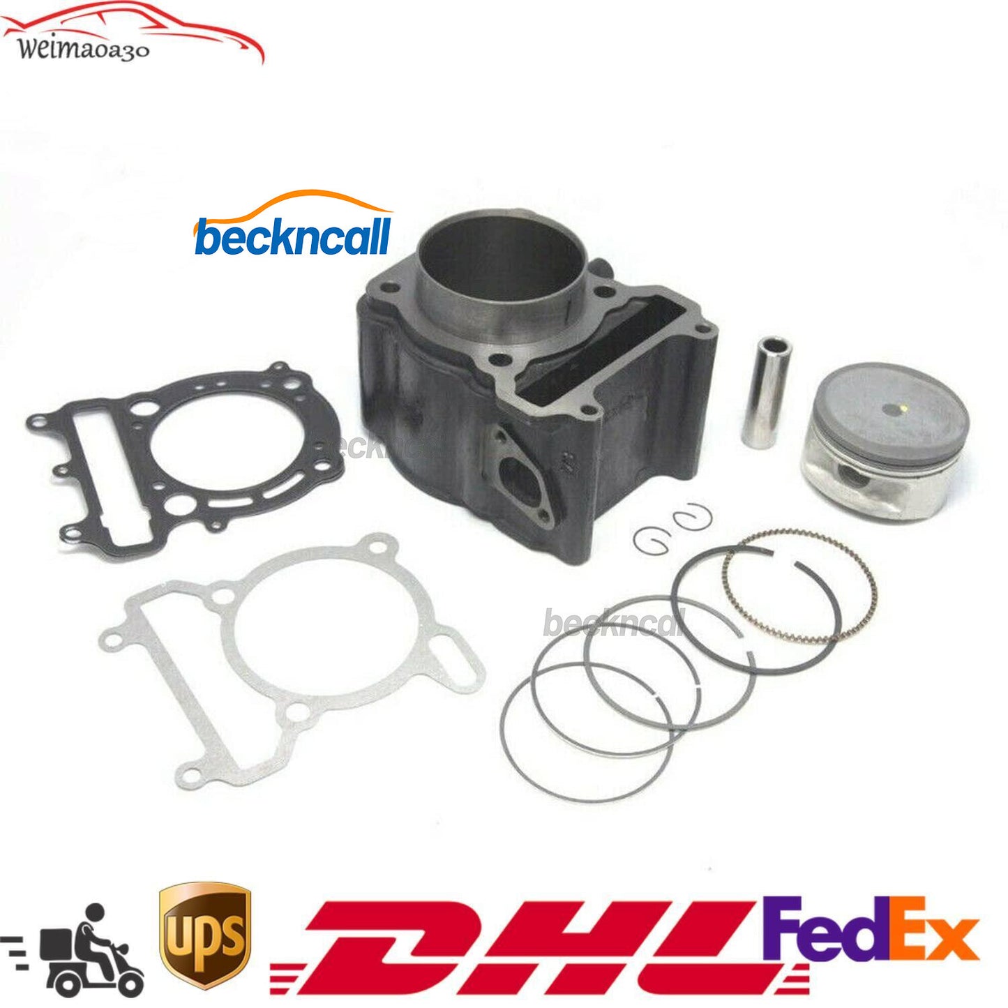 ya 27 7.2 72.5mm Cylinder Big Bore Top End Kit fit for Linhai 300cc LH300 ATV Quad Scooter