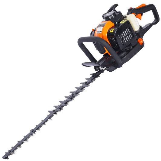 ya 28 26cc 2-Cycle Gas Hedge Trimmer w/24 Double-Sided Blade & Recoil Starter