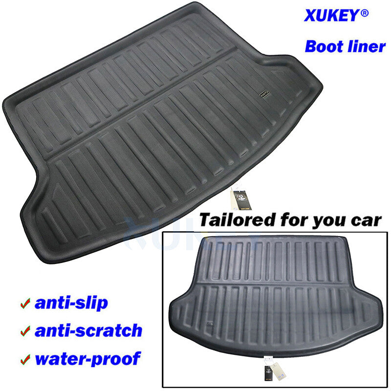 ya 7 6.10.3 Cargo Boot Liner Mat Trunk Floor Tray Carpet for Subaru XV for Impreza 2012- 2017