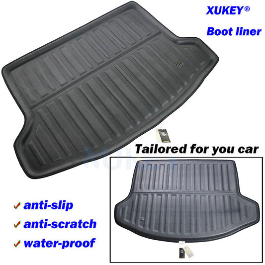 ya 7 6.10.3 Cargo Boot Liner Mat Trunk Floor Tray Carpet for Subaru XV for Impreza 2012- 2017