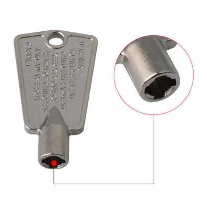 ya 26 Silver idgerator Door key 216702900 4.5cm*2.5cm Metal