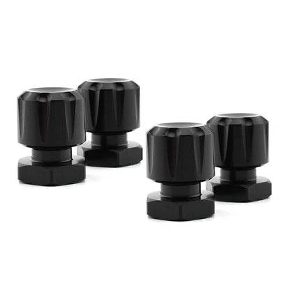 ya 5 8.7 for Harley Road King Road Glide Softai Fat Boy Black 4x Solo Mounting Nuts Bolts