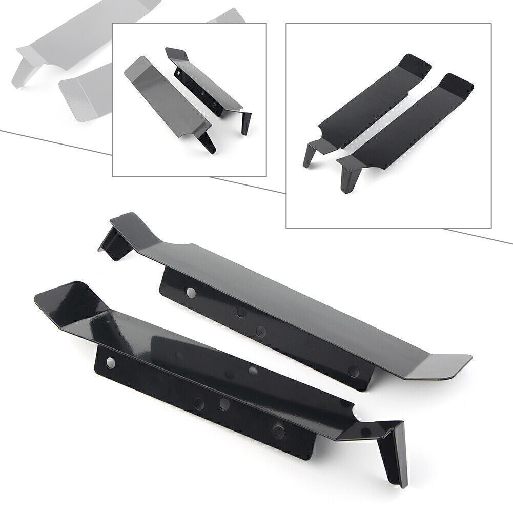 ya 11 6.5 Saddlebag Filler Panels Solid Strips Black Fit for Harley Road King EFI FLHRI FLHR