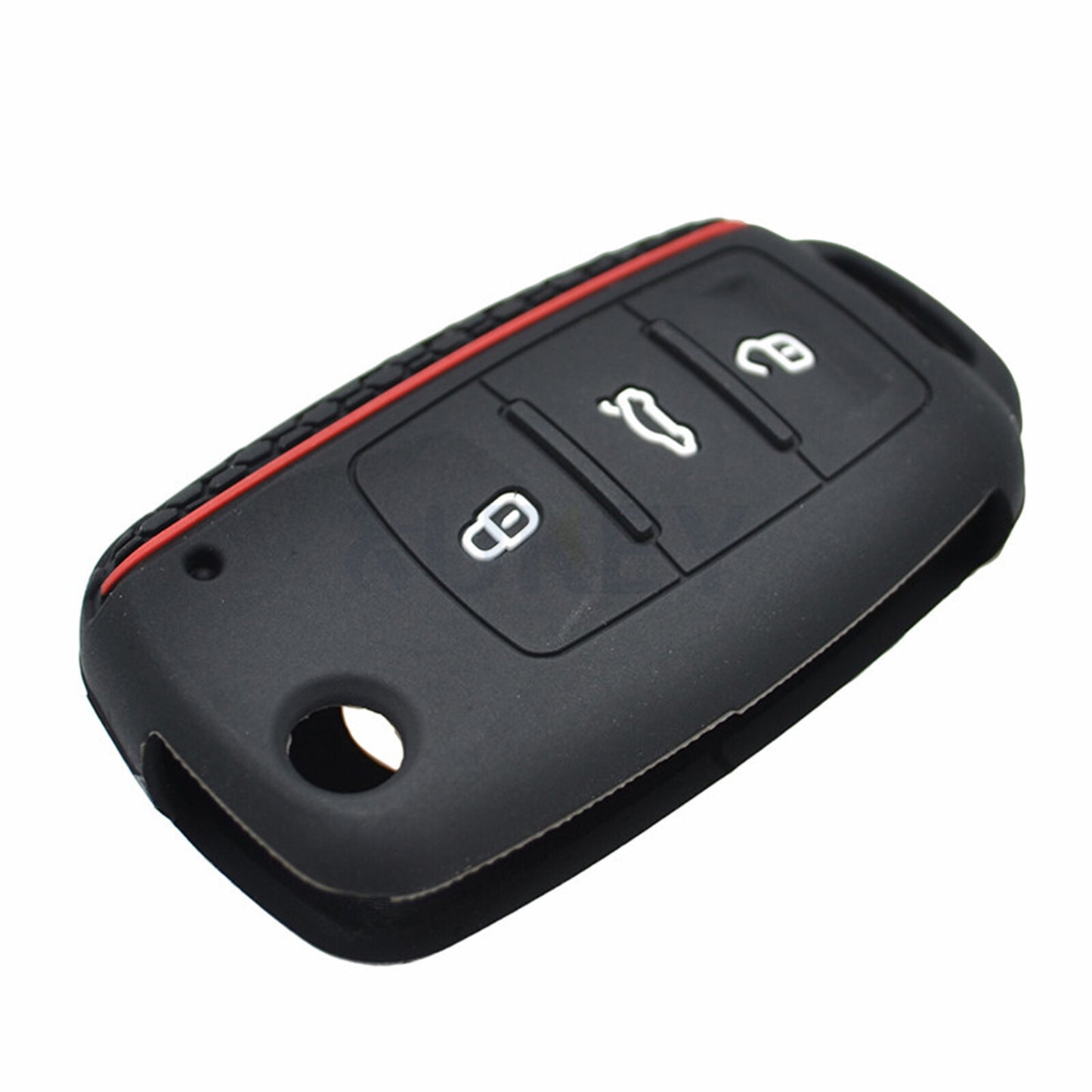 ya 5 8.7 Key Case for VW POLO for Bora Beetle for Tiguan for Passat for Golf Silicone Remote Fob Cover