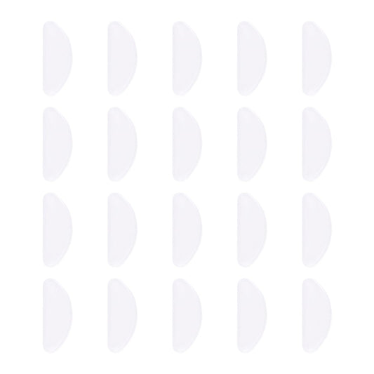 ya 2 7.14 25 Pairs Non-Slip Nose Pads Anti-slip Eyeglass Eyeglasses Holder for