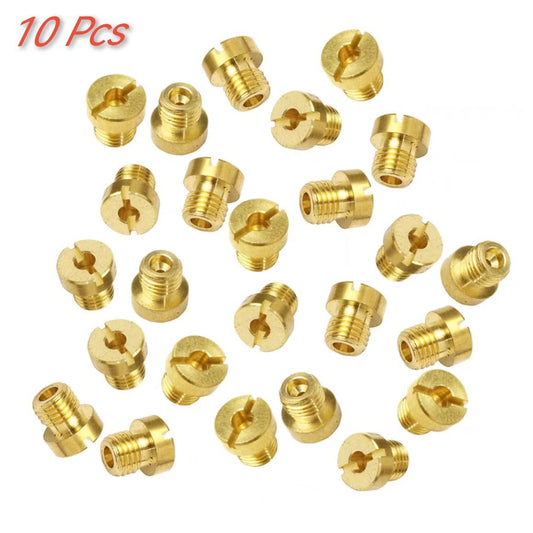 ya 3 6.23 10x M6 Metal Thread Motorcycle Main Jet Kit for Carb Carburetor Injector Nozzle/