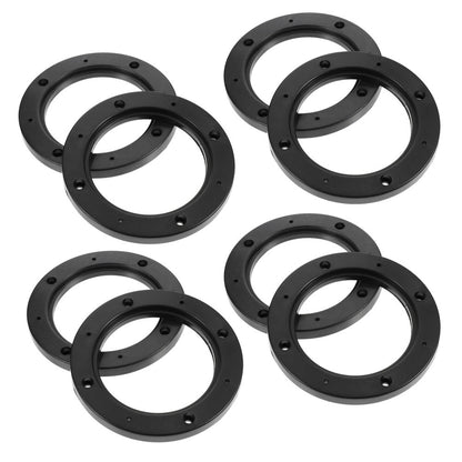 ya 5 8.7 4 Pairs Horn Washer Vehicles Speaker Rings Door Spacer Bracket Adapter
