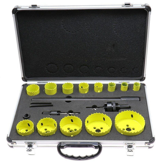 ya 25 19pcs Bimetal Metal Hole Opener Concrete Saw Electric Hollow Core Drill Bit