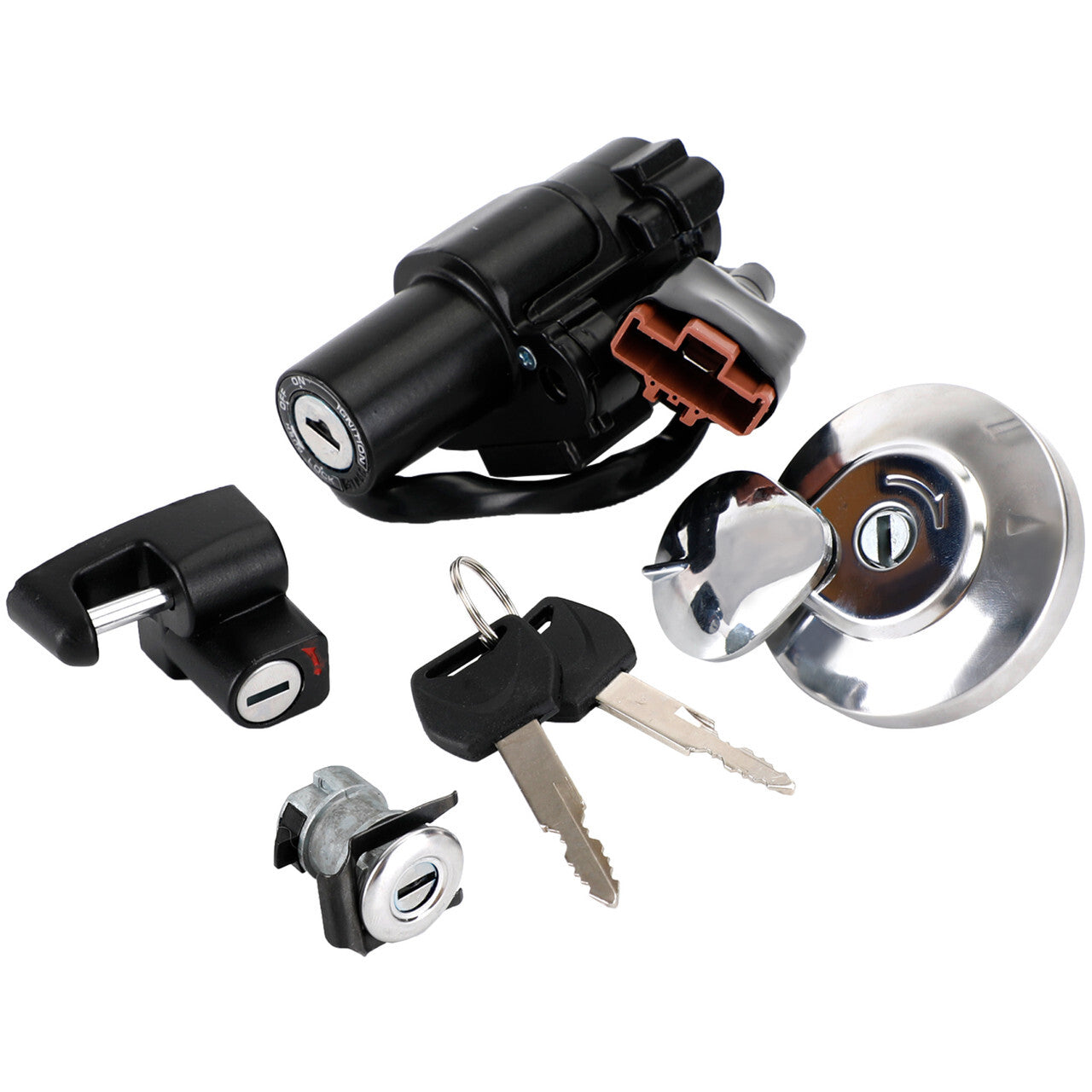 ya 4 6.22 Lock Kit 35010-KZ-900 for 2013-2020 CRF250L AC 2017-2020 CRF250LA AC