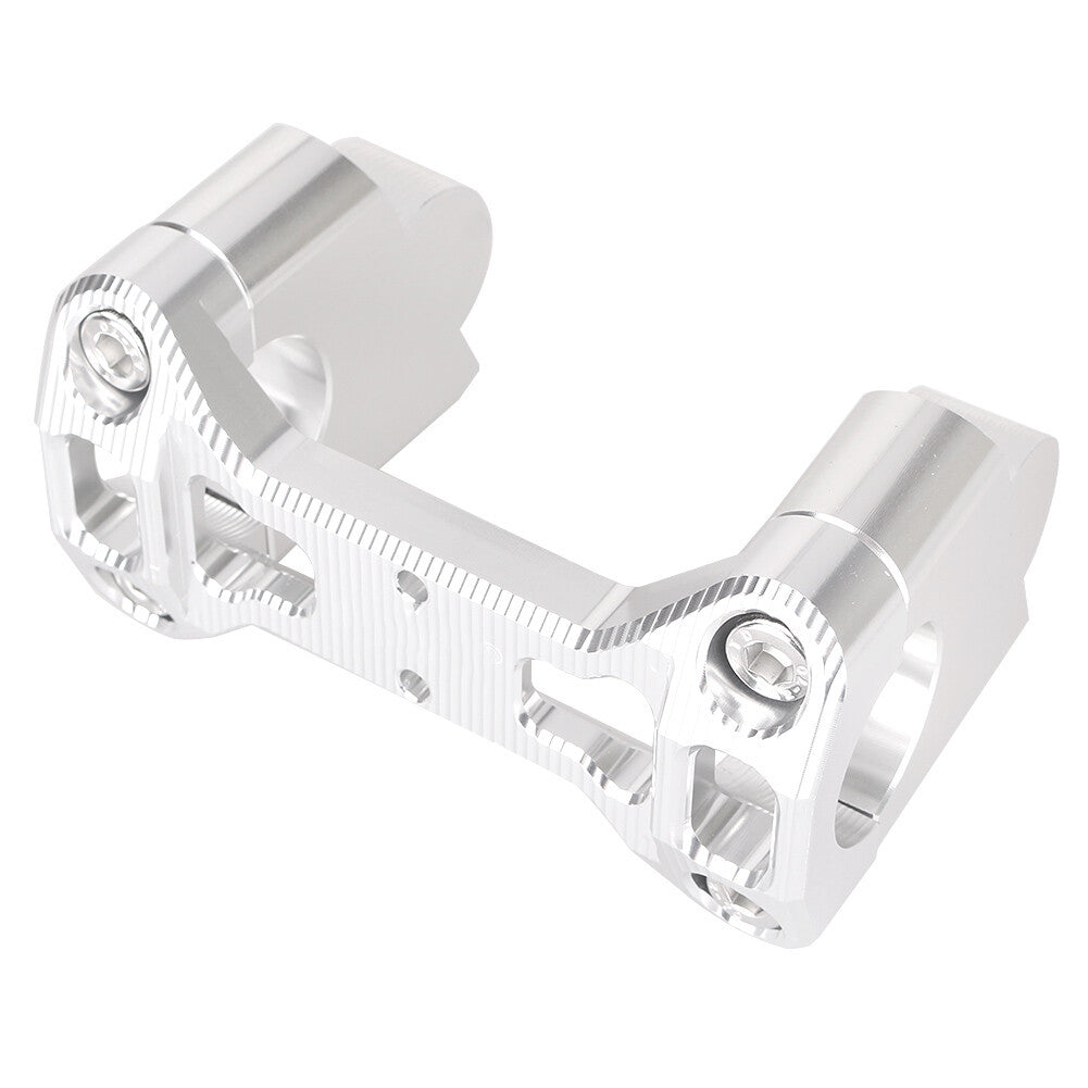 ya 5 8.7 Handle Bar Riser Clamp Mount CNC Aluminum Silver Fit for BMW R1200GS 2013 2014 motor