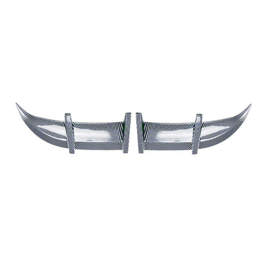 ya 3 6.25.3 2pcs New ABS Rear Roof Spoiler Wing Lip for VW for Golf MK7 MK7.5 Rline 2013-19 2015