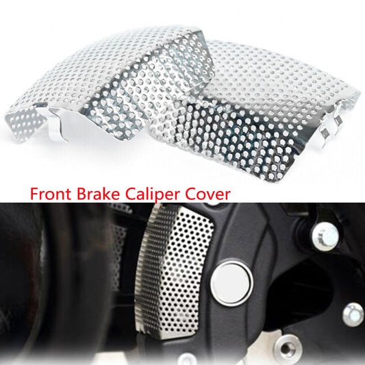 ya 4 6.17.2 Chrome front brake caliper insertion kit protective cover suitable for Harley Davi for DS on Touring models