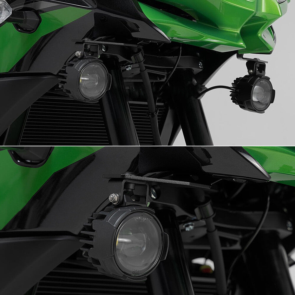 ya 5 8.7 for Kawasaki 650 Motorcycle Spotlight Bracket Fog Light Mounting Kits