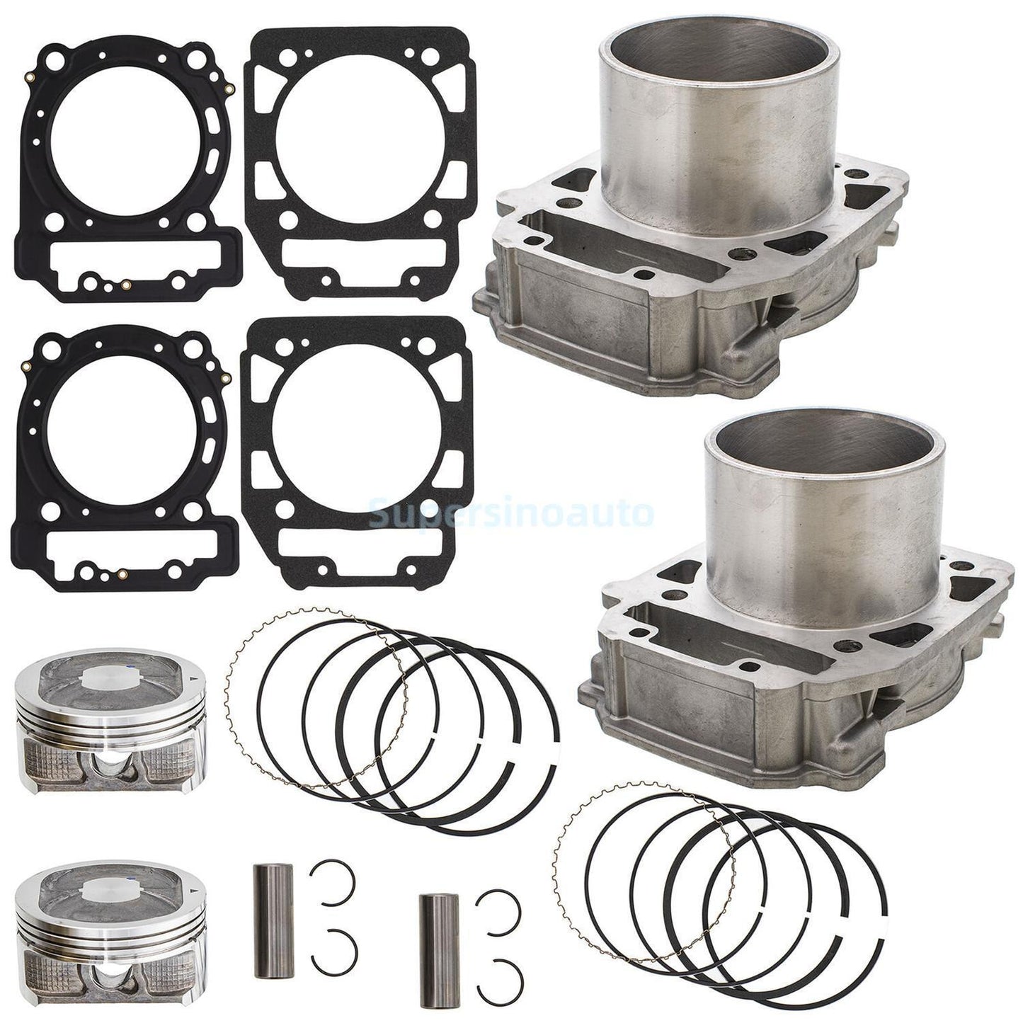 ya 27 7.2 91mm Front Rear Cylinder Piston Set for Bombardier BRP Can-Am Outlander Max 800
