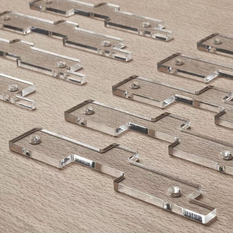 ya 25 10Pcs Acrylic Sawing Height Gauges Pisions Woodworking Machine Setup