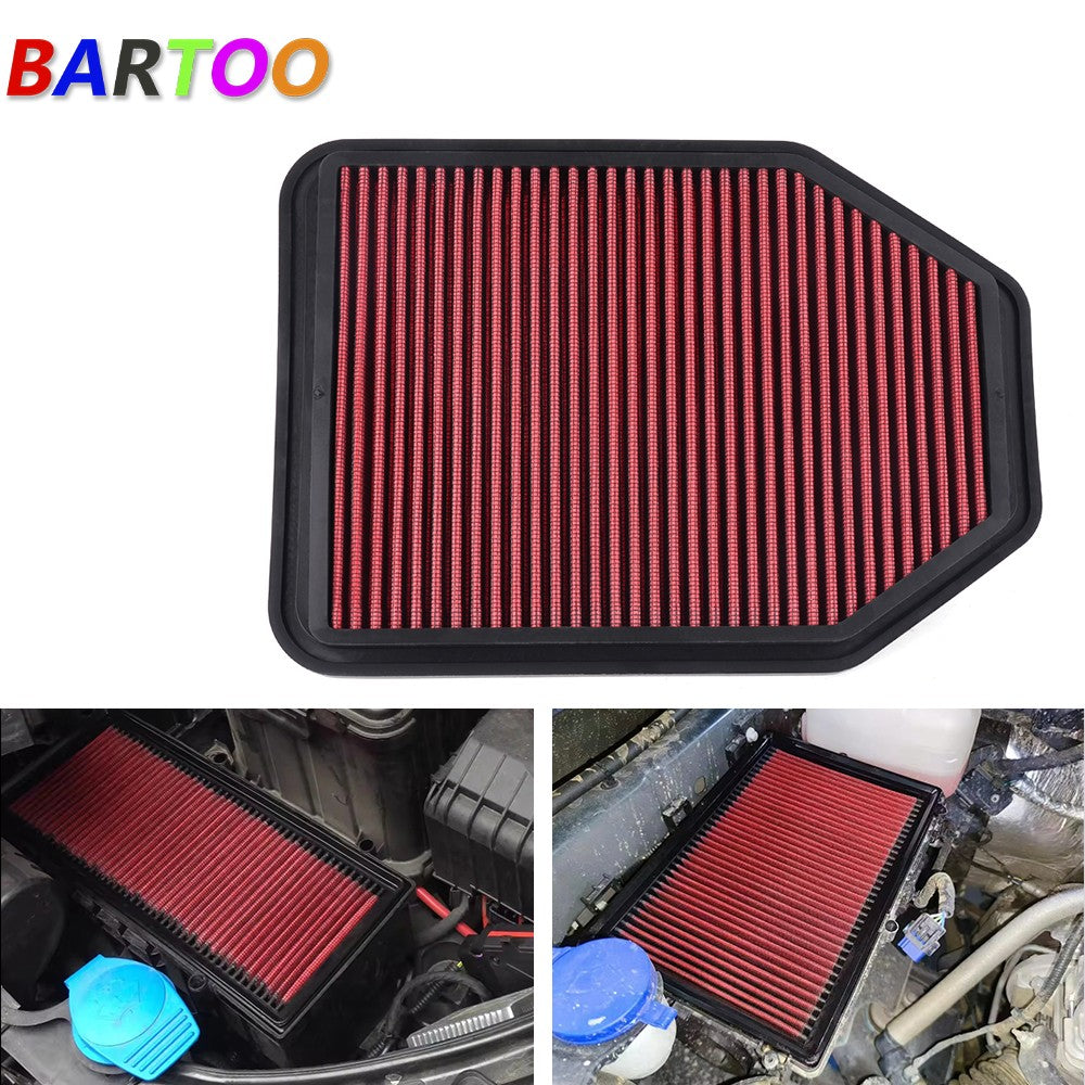 ya 12 5.22 33-2364 Replacement Air Filter Fit for Jeep for Wrangler 2007-2018 V6 3.0L 3.6L 3.8L