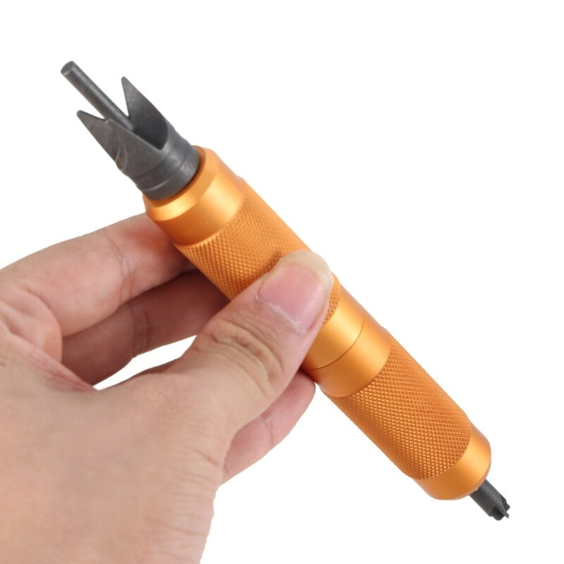 ya 14 Deburring Tool Metal Handle Deburring Tool for Resin Aluminum Plastic Pipe