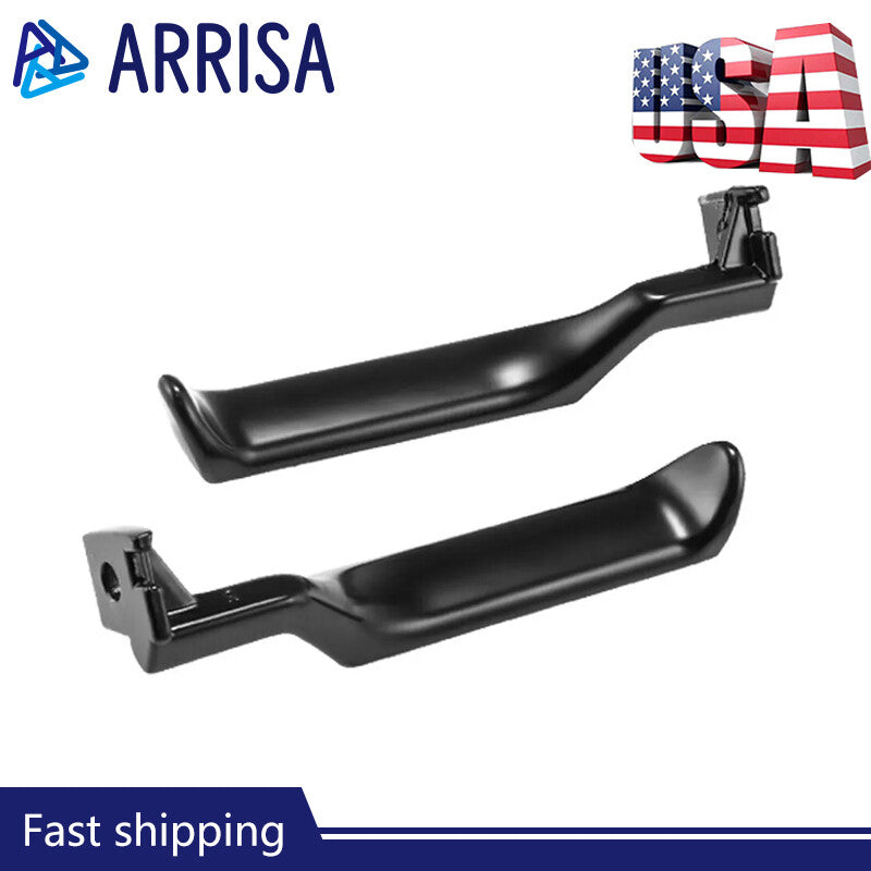 ya 5 8.7 Black Metal Interior Door Handle Pair LH Right Grip Suitable for 87-96 for Ford F150 F250 F350 Trucks 