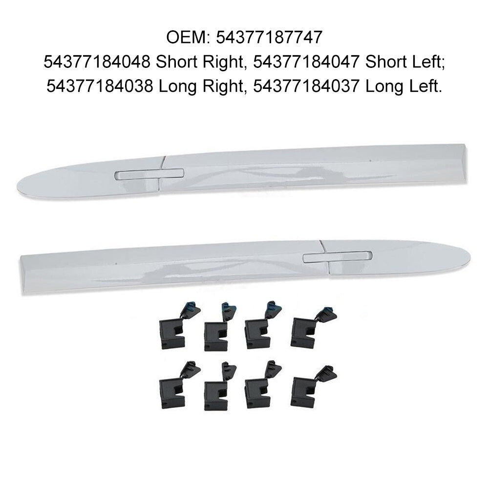 ya 4 6.17 for for BMW E93 335i 430i F83 Convertible Roof Top Hinge Cover Left Right Clips New