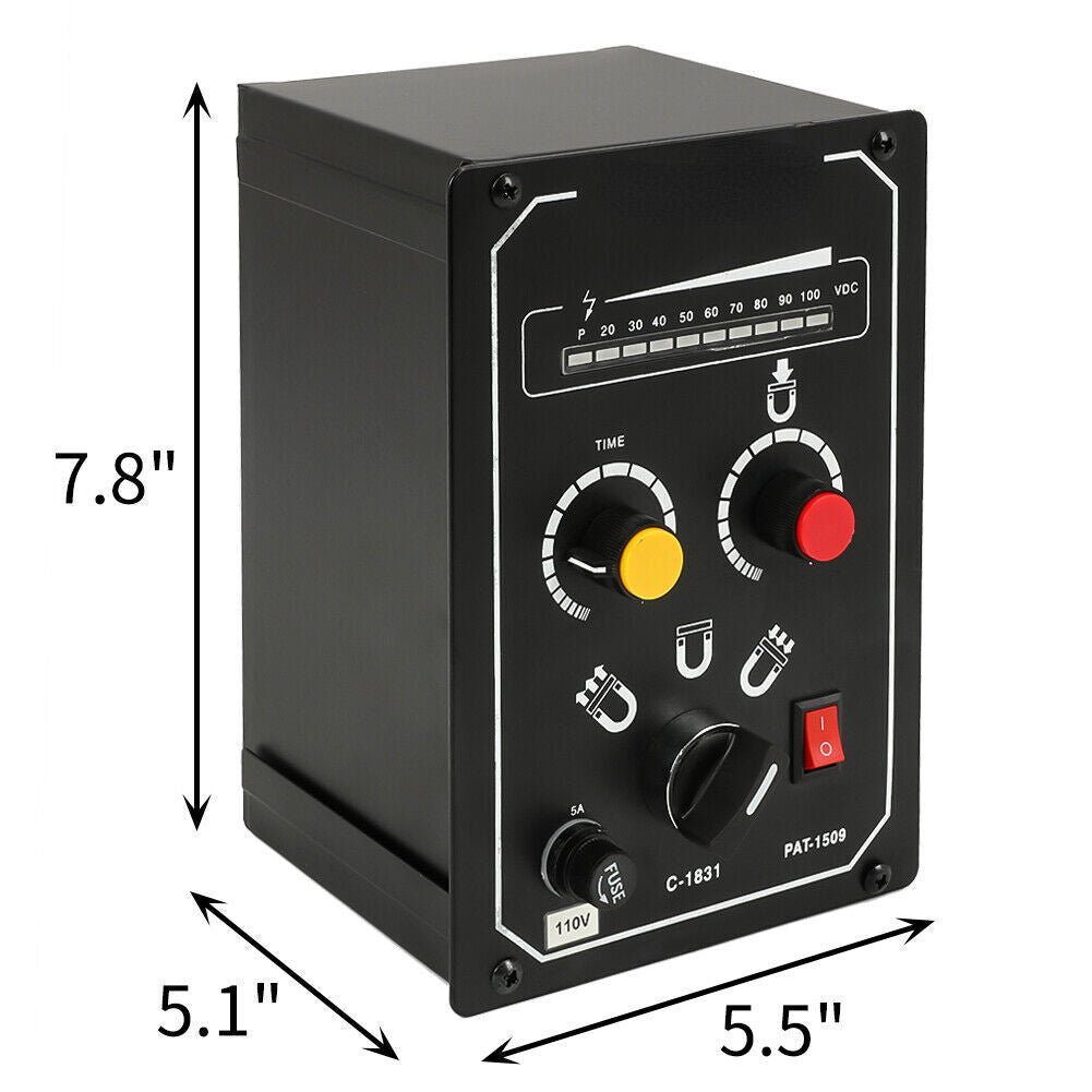 5A Electro Magnetic Chuck Controller LED Display Planer F Milling Grinding