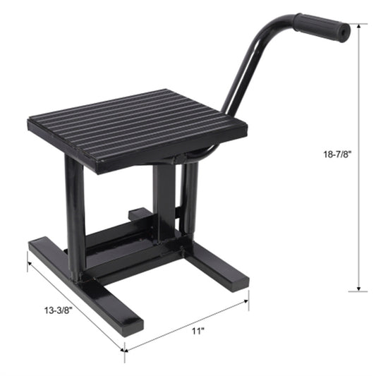 ya 1 6.30 300lbs Hydraulic Motorcycle Lift Table ATV Dirt Bike Scissor Jack Hoist Stand