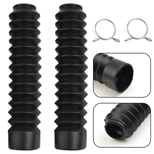 ya 4 6.17.2 2*Fork Bellows Universal Off-road Motorcycle Rubber Boot Dust Cap 13 Section