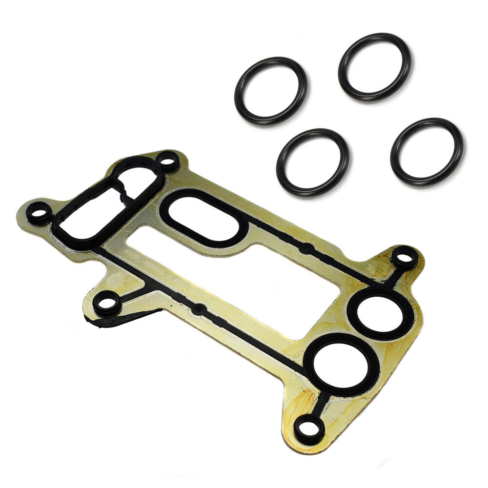 ya 5 8.7 For BWM 1-Ser E81 E87 E88 E82 Rubber Oil Filter Housing Gasket & O Ring Seal Kit