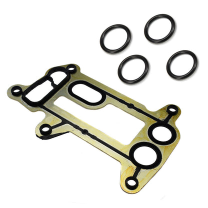 ya 5 8.7 For BWM 1-Ser E81 E87 E88 E82 Rubber Oil Filter Housing Gasket & O Ring Seal Kit
