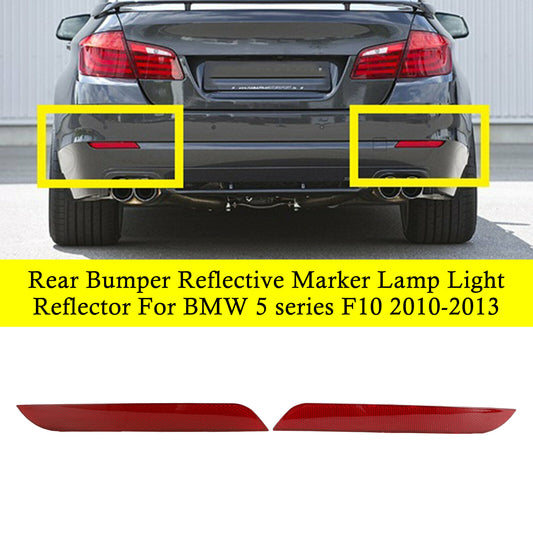 ya 1 8.12 baidi Reflector Housing Tail Fog Lamp Light Fit For 5series F10/F18 2010-2013