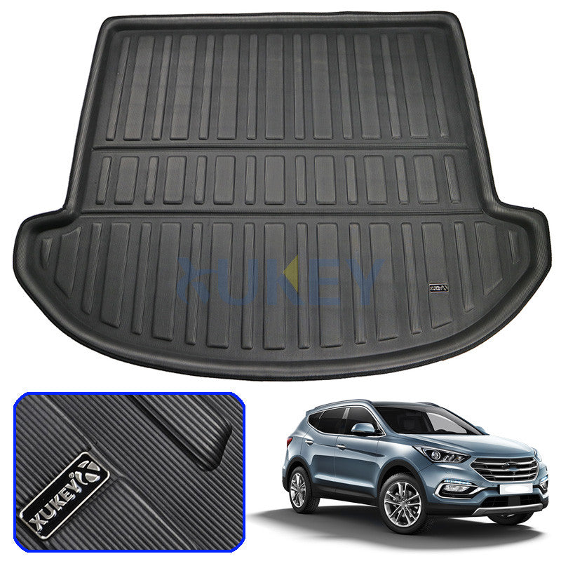 ya 5 8.7 for Hyundai Santa Fe 7 for SEAT s 2013-2018 Boot Liner Trunk Cargo Mat Floor Tray NEW