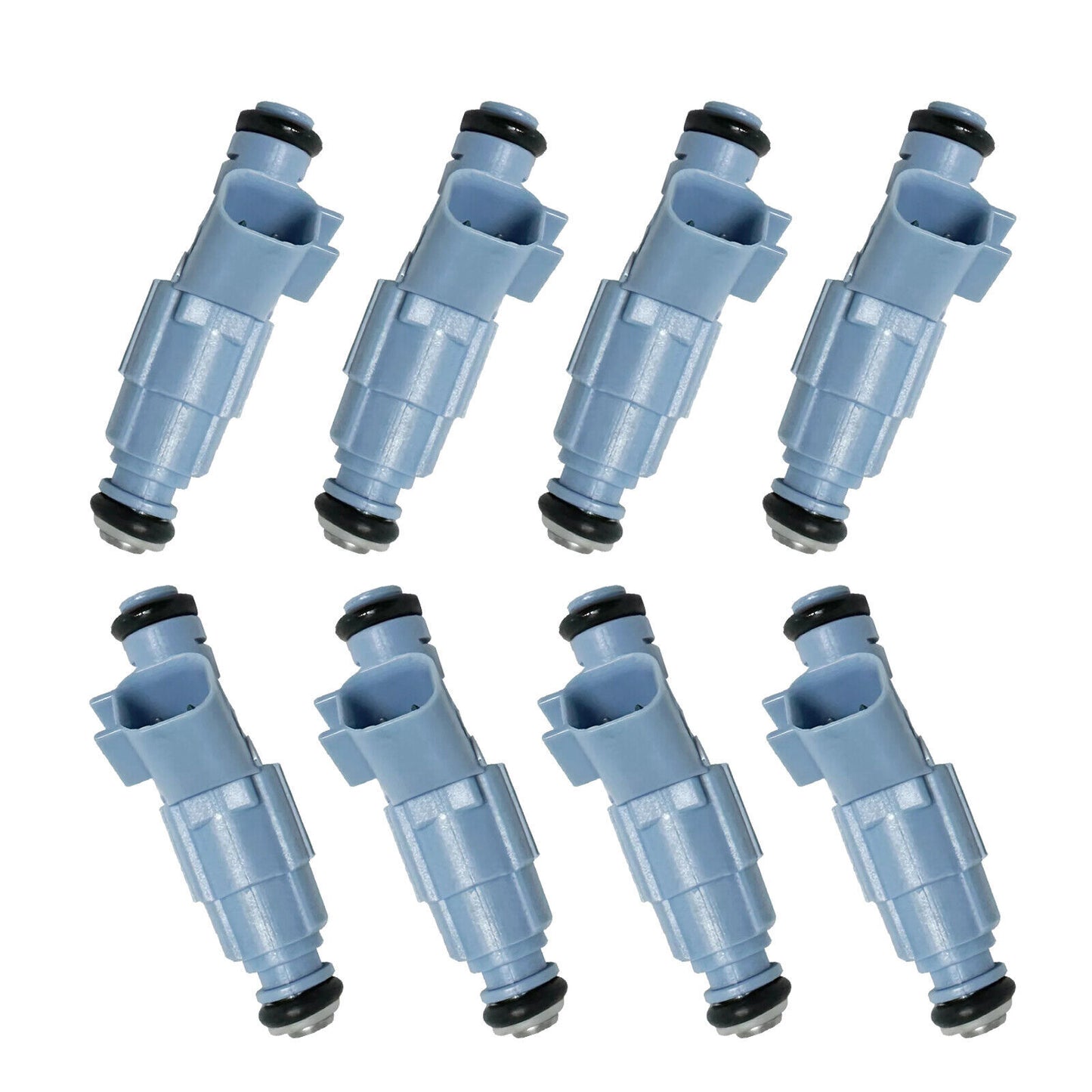 ya 1 8.5.4 Fuel Injectors Gas Set Of 8 for Jeep Grand Cherokee 2001-07 for Dodge for Ram 1500 V8