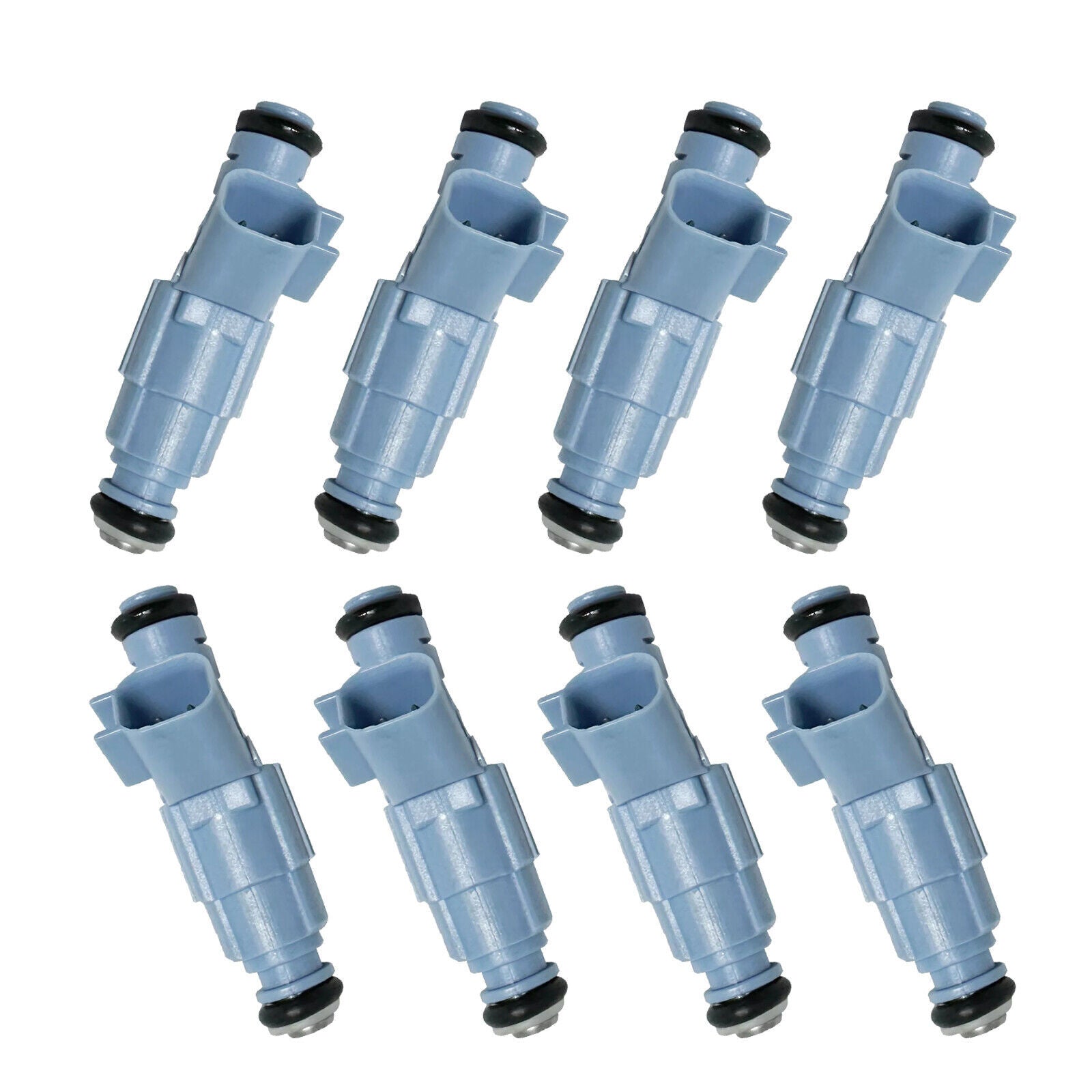 ya 1 8.5.4 Fuel Injectors Gas Set Of 8 for Jeep Grand Cherokee 2001-07 for Dodge for Ram 1500 V8