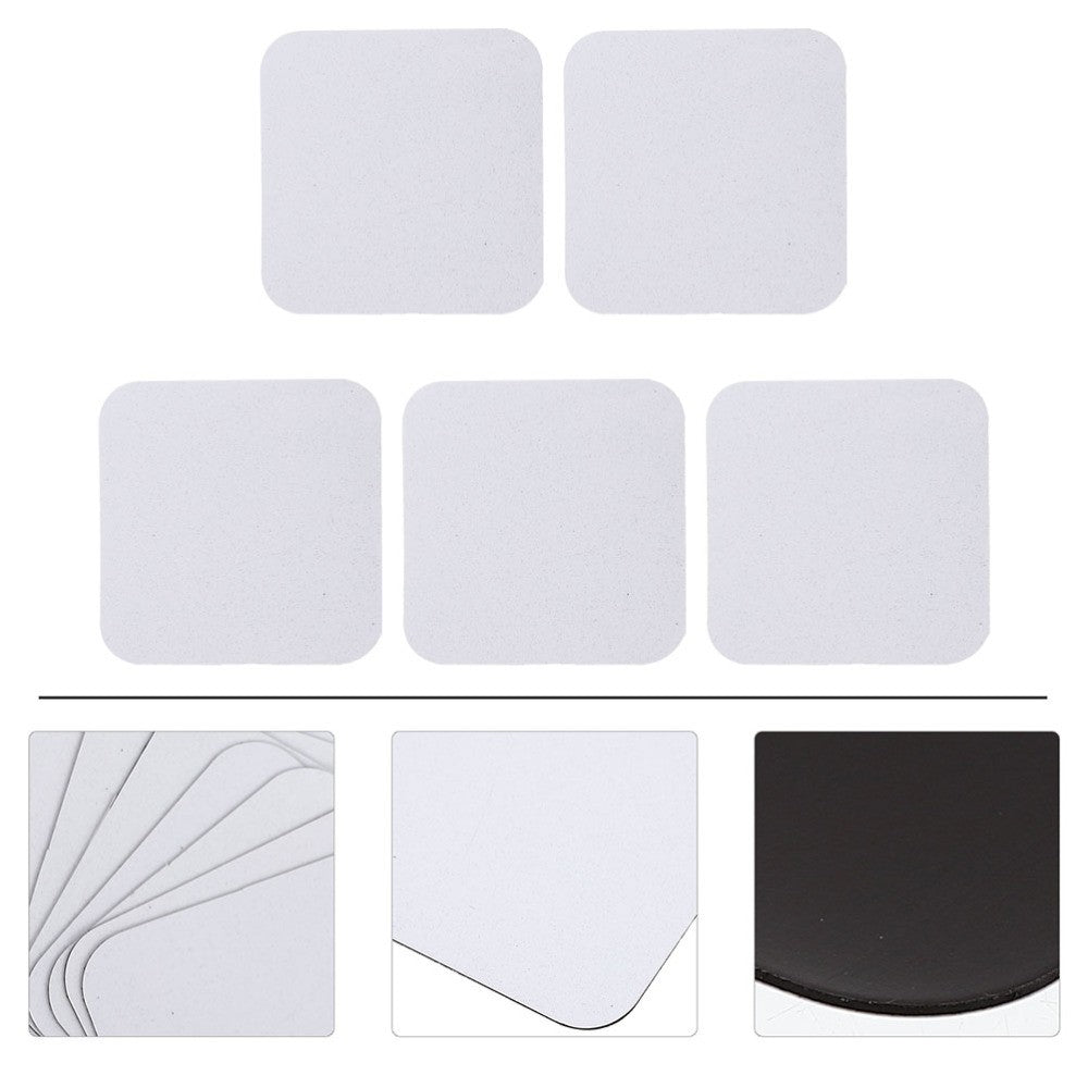 ya 2 7.15 5 Pcs Pearl Light Magnetic Patch Fridge Blanks Sublimation Magnets Refrigerator