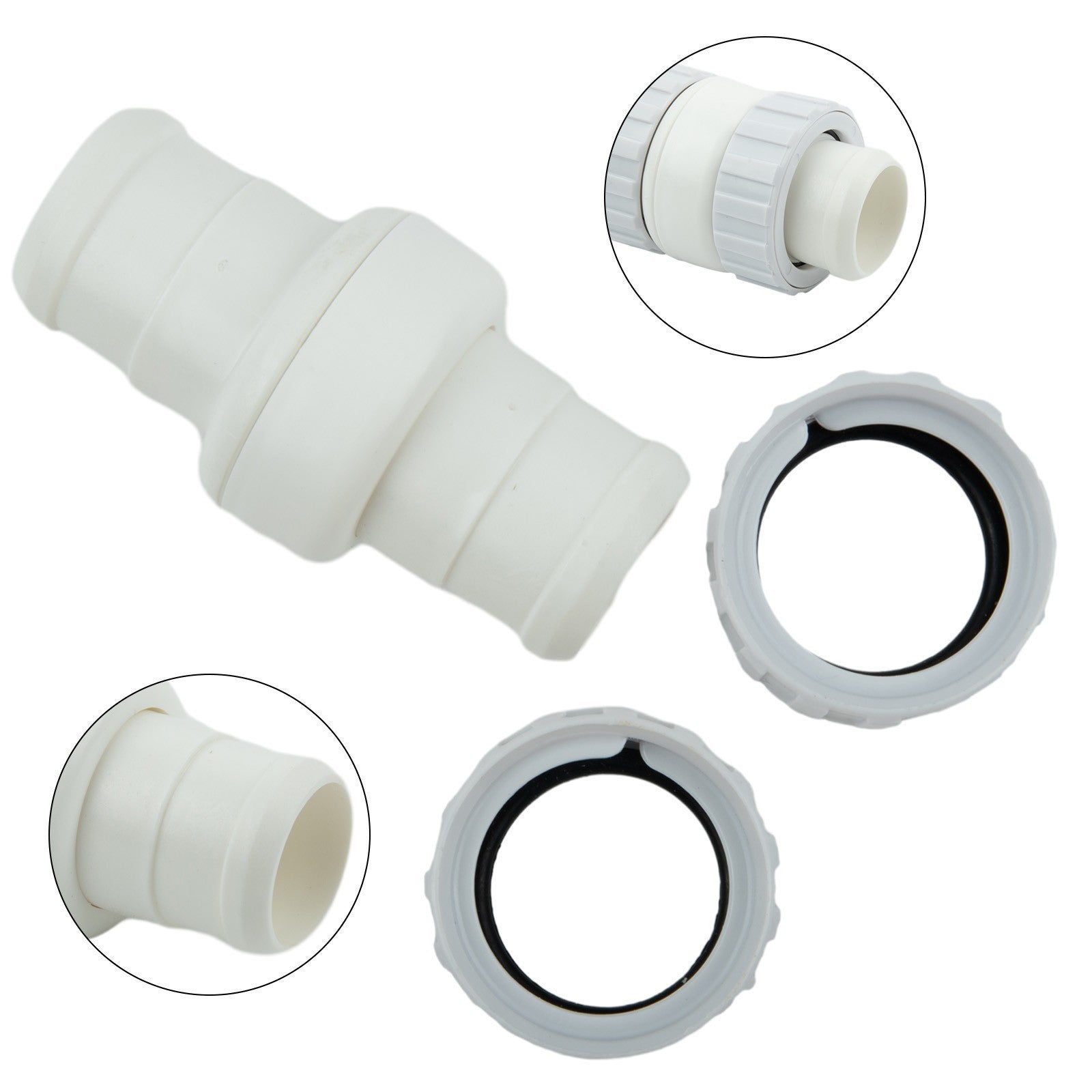 ya 14 1pc Hose Swivel 2Pcs Hose Nut 9-100-3002 9-100-3109 Connects Quickly Easy To Use