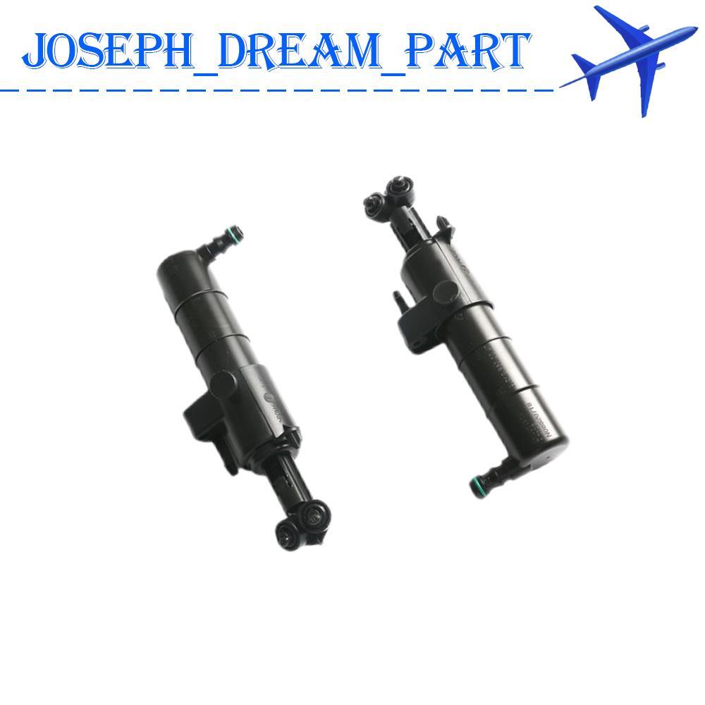 ya 13 1 Pair Fits for Mercedes W204 C-Class 2008-2010 Headlight Washer Nozzle Left & Right