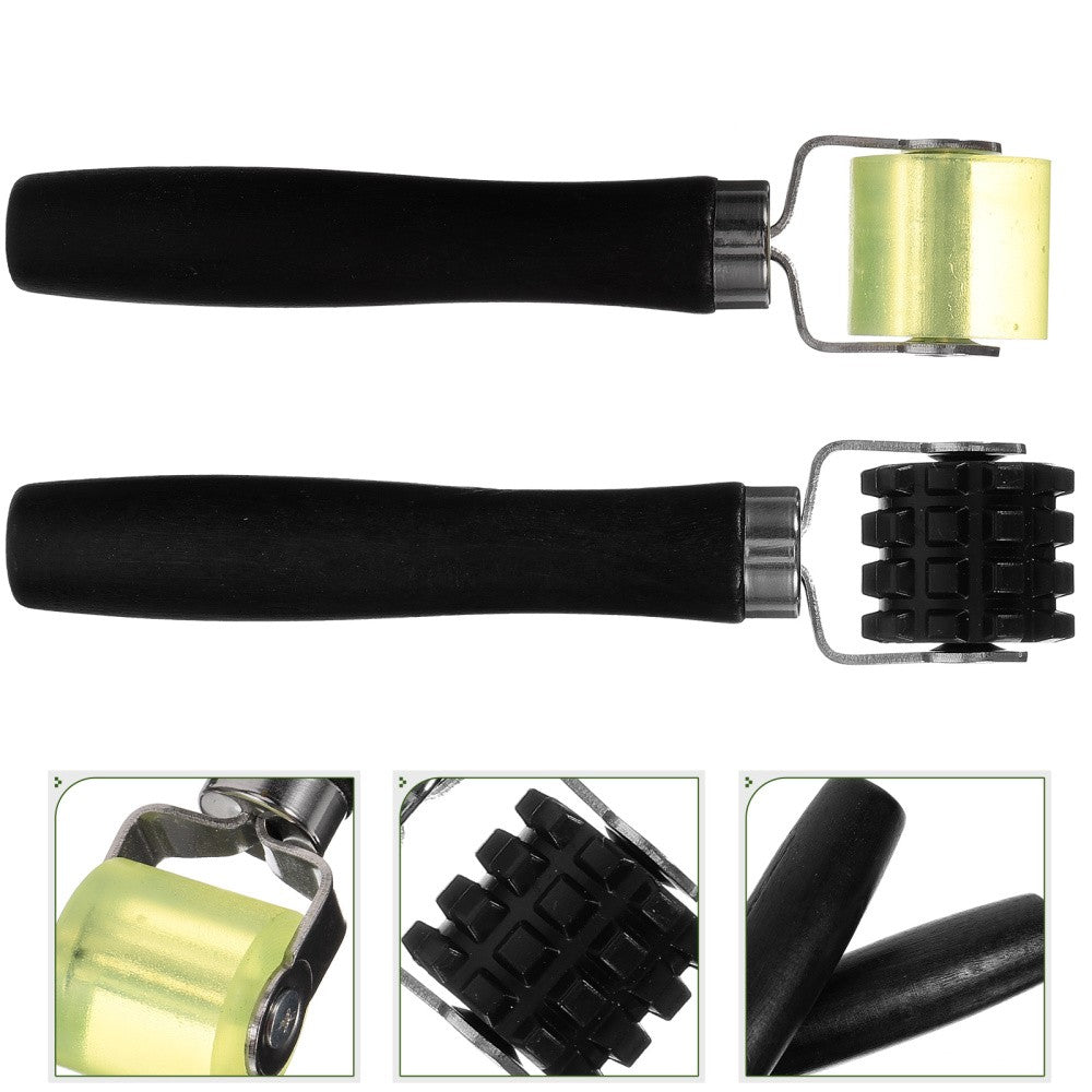 ya 5 8.7 2 Pcs Rubber Roller Silencer Car Insulation Sound Deadening Tool