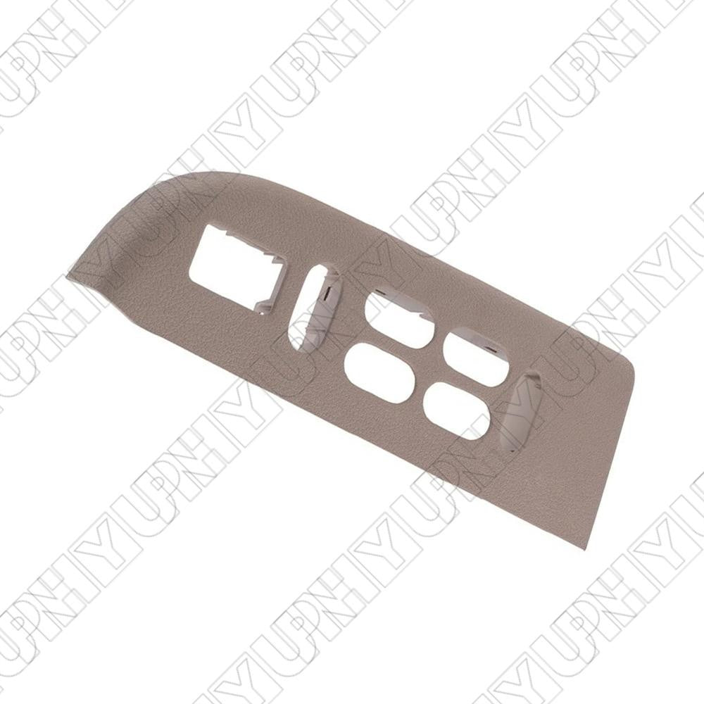 ya 5 8.7 for Ford Expedition 2003-06 Car Front Driver Door Panel TAN Window Switch Bezel