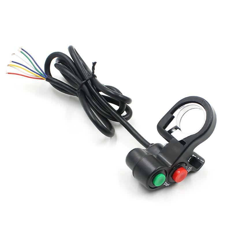 ya 1 7.4 7/8in Motorcycle Handlebar Kill ON-OFF Latching Switch For ATV Bike