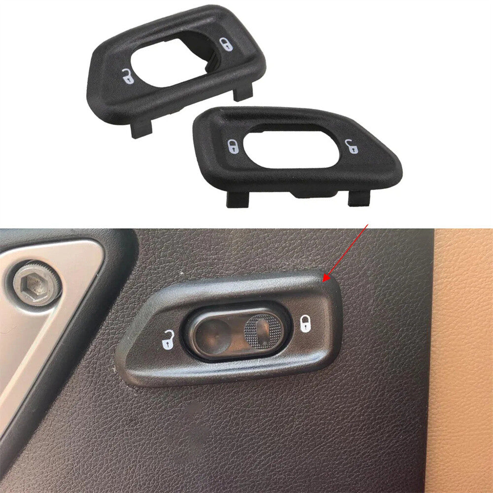 ya 13 For 2011 - 2018 for Jeep for Wrangler JK Front Door Lock Switch Bezels Left & Right Side