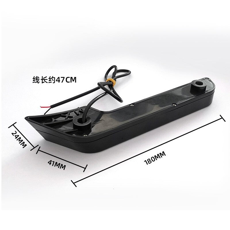 ya 1 8.5.3 2-piece L 6 LED daytime running lights fog lights suitable for off-road waterproofing of cars and trucks