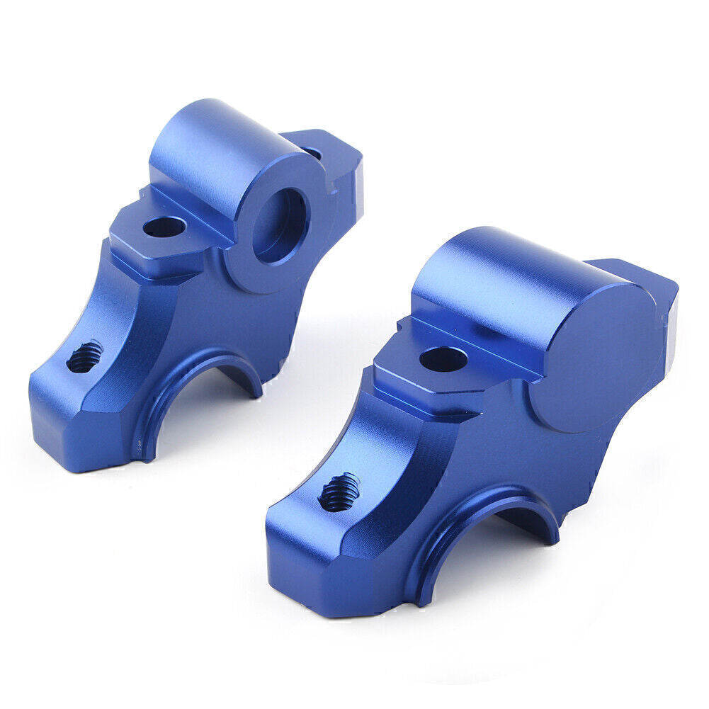 ya 5 8.7 Motorcycle Handle Clamp Handlebar Riser Bar for Yamaha MT FZ09 MT09 2013-17 Blue