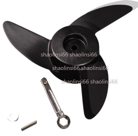 ya 1 7.7 3-Blades Electric Trolling Motor Prop Outboard Pr for Opeller (40lb - 46lb) Thrust