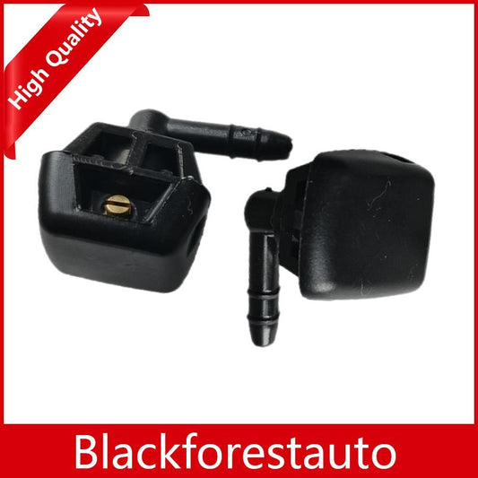 ya 13 2Pcs Front Windshield Wiper Washer Jet Nozzle Fits for Panda Punto Doblo Ducato